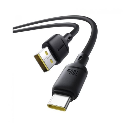Baseus Silky Series USB-A-auf-USB-C-Kabel 2M 100W Schnellladung und hohe Effizienz