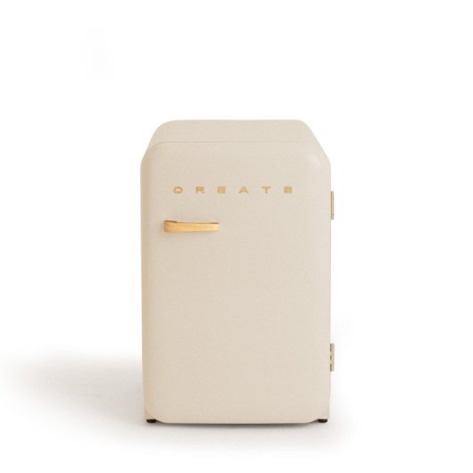 Frigorífico Create Mini Vintage 83cm 107L Clase F Blanco Roto
