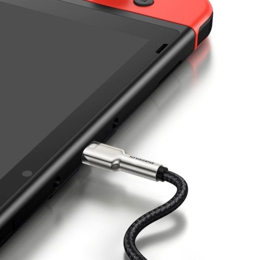 Câble de données USB-C Baseus Cafule pour USB-C 2M 5A 100W Noir