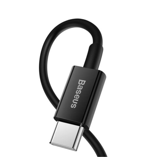 Câble USB-C vers Lightning Baseus 1 m Noir