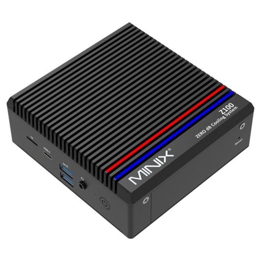 Mini PC Minix Z100-0dB Intel N100 8GB 256GB SSD Intel UHD Windows 11 Pro Fanless