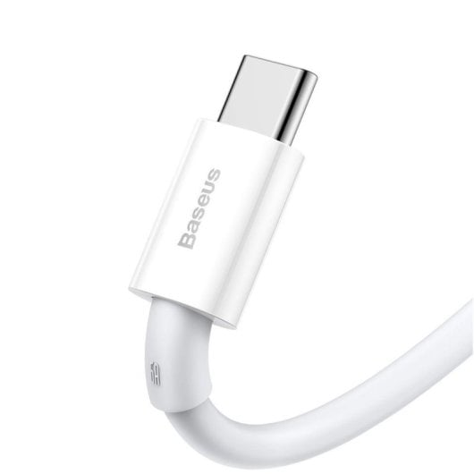 Câble de données USB-C Baseus Superior Series 1 m Blanc