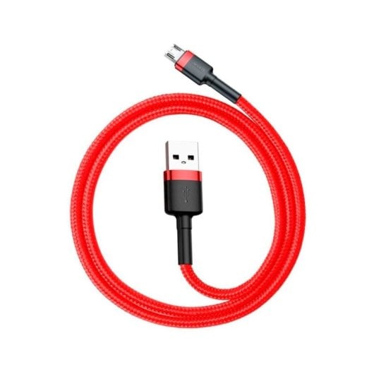 Baseus Cafule USB-A auf USB-C 2A 2m rotes Datenkabel