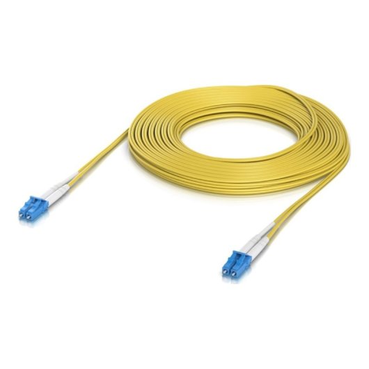 Câble fibre optique Ubiquiti UACC-OFC-S2-LULU-15M LC UPC OS2 Duplex 100 Gb/s 15 m
