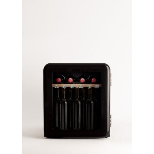 Vinoteca Create Acero Inoxidable 12 Botellas Control Digital Temperatura G Negro
