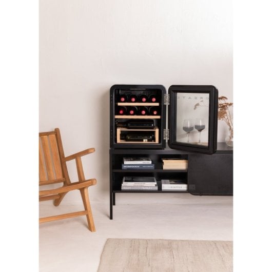 Vinoteca Create Acero Inoxidable 12 Botellas Control Digital Temperatura G Negro
