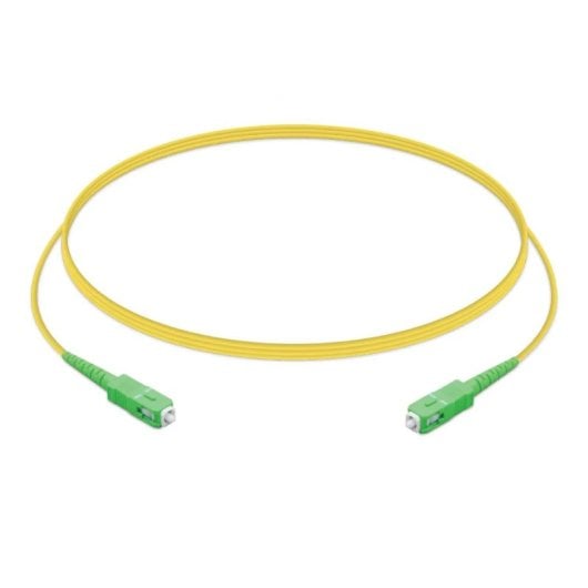 Câble à fibre optique Ubiquiti UF-SM-PATCH-APC-APC 1,5 m SC/APC ultra fin SM9/125 SX PVC jaune