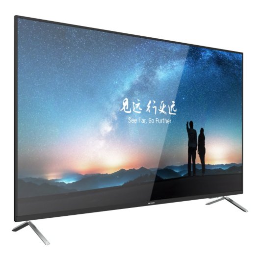 Hikvision 55″ 4K 60Hz LED à cadre étroit 24h/24 et 7j/7 pour vidéosurveillance HDMI USB RJ45 VGA