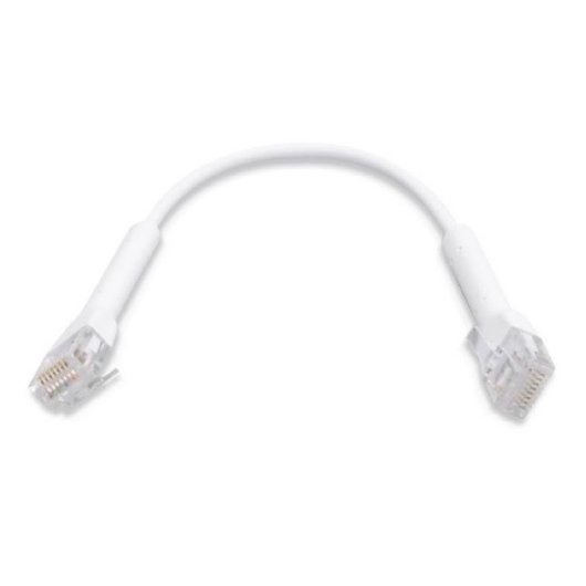 Cabo de rede ultrafino Cat6 UC-PATCH-RJ45-50 de 0,1 m, branco, pacote de 50 unidades