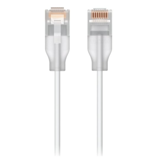 Cable de red Ubiquiti UACC-Cable-Patch-EL-0.15M-W 0,15m Cat6 RJ-45 Translúcido Blanco