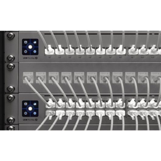 Cable de red Ubiquiti UACC-Cable-Patch-EL-0.15M-W 0,15m Cat6 RJ-45 Translúcido Blanco