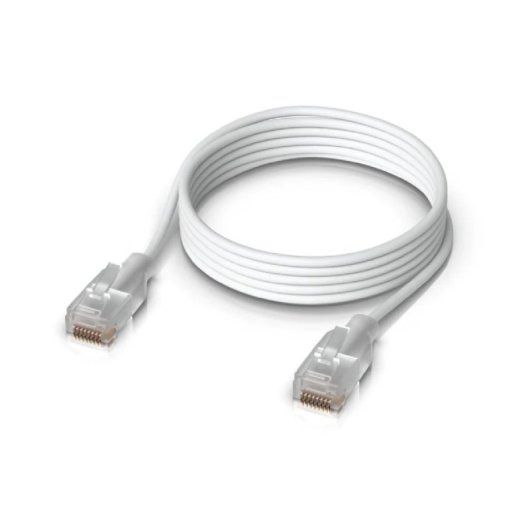 Cable Patch Ubiquiti UACC-Cable-Patch-EL-0.3W 0.3m Cat6 RJ-45 Blanco Etherlighting