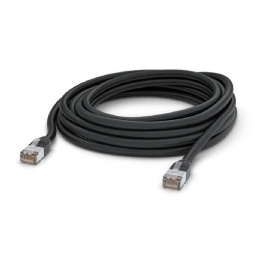 Câble réseau Ubiquiti UACC-Cable-Patch-Outdoor-8M-BK 8 m Cat5e S/UTP RJ45 blindé noir