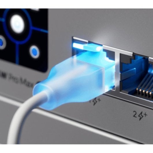 Netzwerkkabel Ubiquiti UACC-Cable-Patch-EL-1M-W Cat6 1 m nano-dünn Weiß