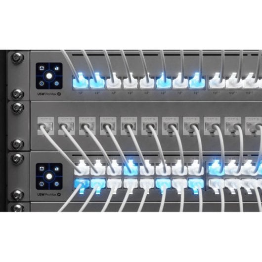 Netzwerkkabel Ubiquiti UACC-Cable-Patch-EL-1M-W Cat6 1 m nano-dünn Weiß