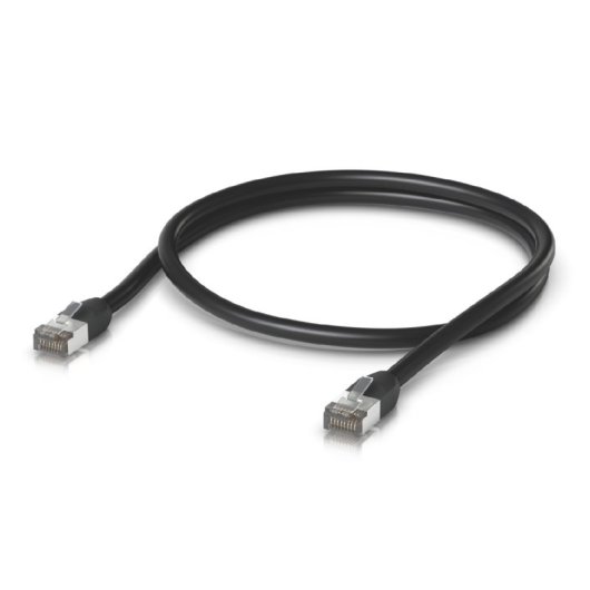 Cable de red Ubiquiti UACC-CABLE-PATCH-OUTDOOR-3M-BK 3m Cat5e S/UTP RJ45 Negro exterior