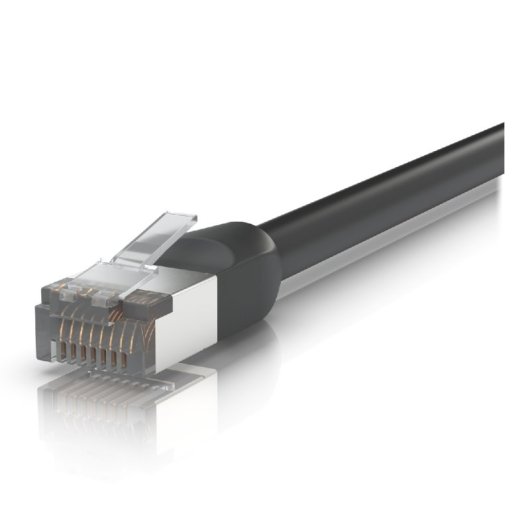 Cable de red Ubiquiti UACC-CABLE-PATCH-OUTDOOR-3M-BK 3m Cat5e S/UTP RJ45 Negro exterior