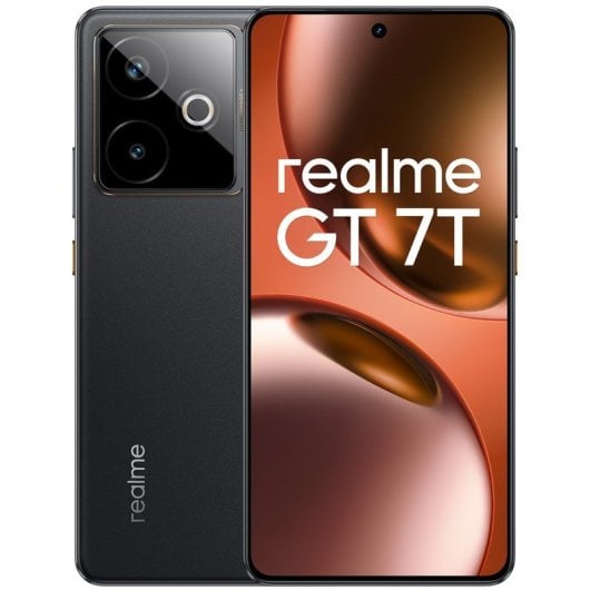 Realme GT 7T 12GB 256GB 5G Dual SIM 120W Carga Ultra Rápida Negro IceSense