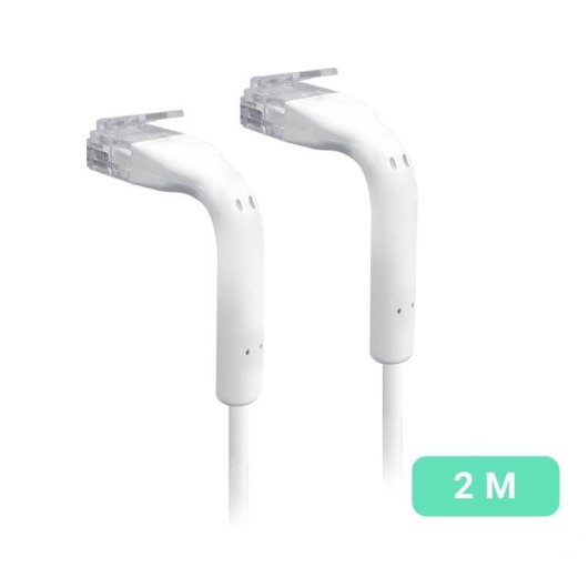 Netzwerkkabel Ubiquiti UC-Patch-2M-RJ45 Cat6 2 m Weiß RJ-45 High Performance