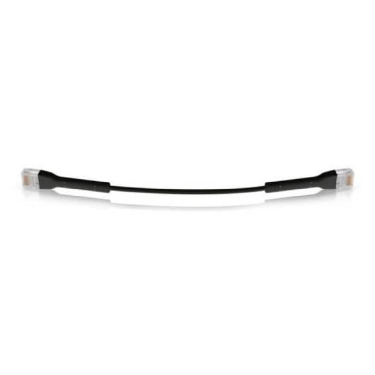 Cable de red Ubiquiti U-CABLE-PATCH-RJ45-BK-50 ultrafino Cat6 0,1m RJ-45 negro pack 50