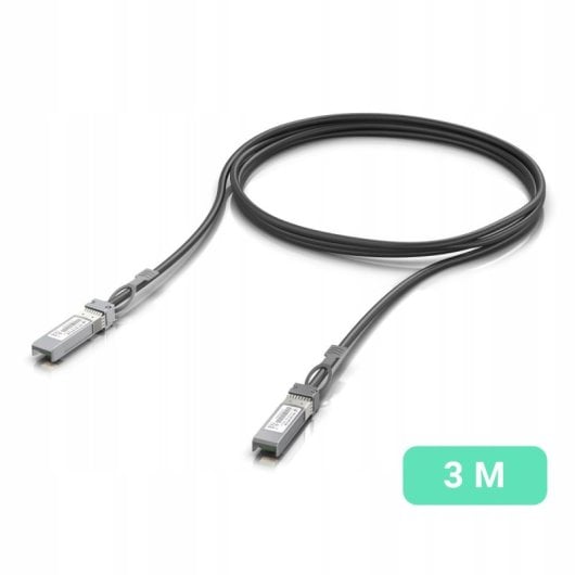 Cable SFP+ Ubiquiti UACC-DAC-SFP10-3M 3m 10Gbps Direct Attach Macho/Macho