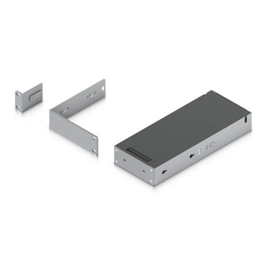 Ubiquiti UACC-Pro-Max-16-RM 1U-Rackmontage, schwarz/silber, Kabelmanagement-Adapter