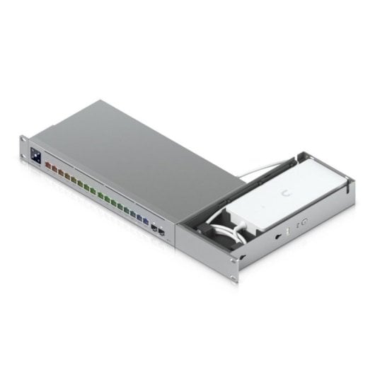 Ubiquiti UACC-Pro-Max-16-RM 1U-Rackmontage, schwarz/silber, Kabelmanagement-Adapter