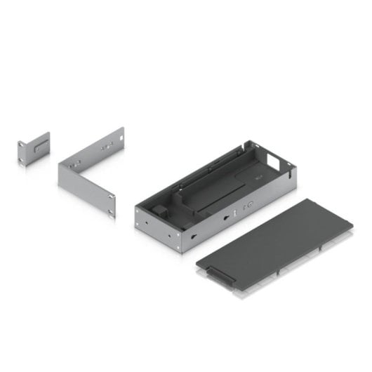Ubiquiti UACC-Pro-Max-16-RM 1U-Rackmontage, schwarz/silber, Kabelmanagement-Adapter