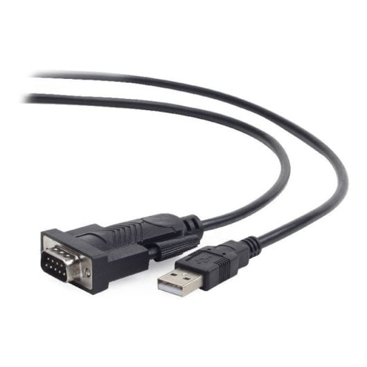 Convertidor serie a USB Ewent EW1116 1,5 m RS232 autoalimentado negro