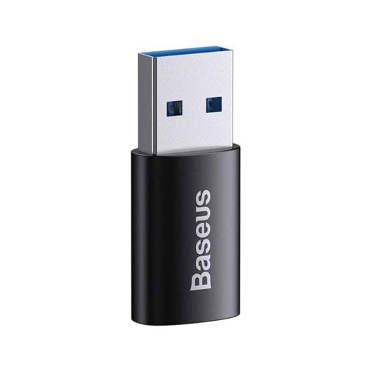 Baseus Ingenuity Mini Adaptador USB-A 3.1 para USB-C 10Gbps Preto