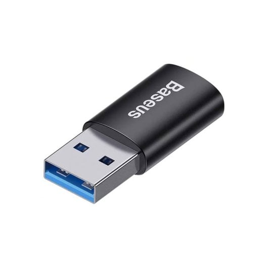 Baseus Ingenuity Mini Adaptador USB-A 3.1 para USB-C 10Gbps Preto