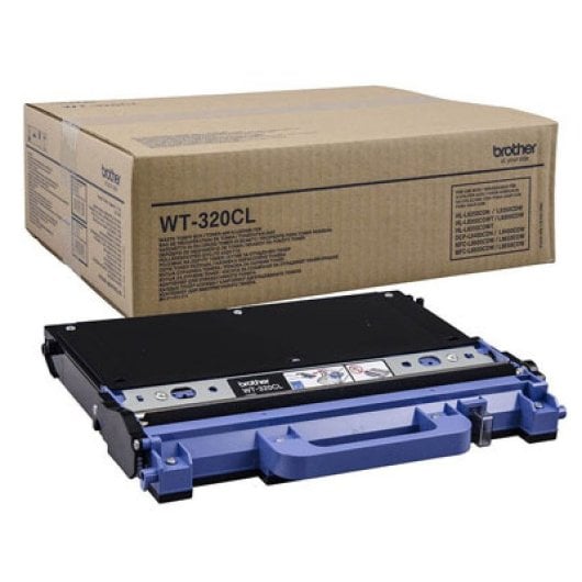 Bac À Déchets Brother Wt-320cl 50k Pour Imprimante - Capacidade de 50 000 páginas - Instalação e vidage facilidades - Commandez Maintenant Pour Une Impressão limpa e sem preocupações.