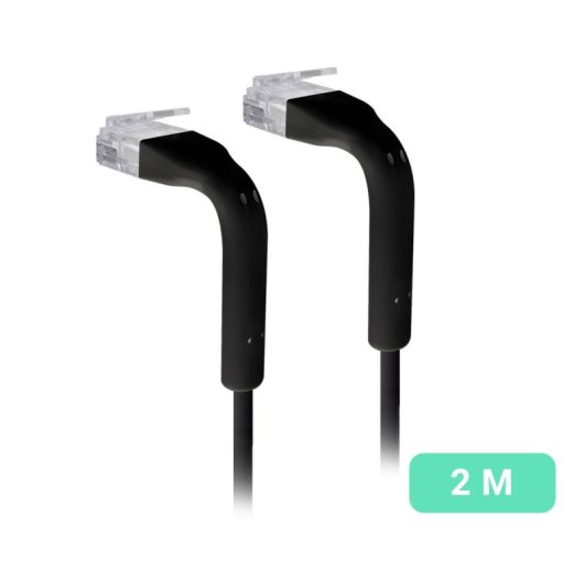 Cable de red Ubiquiti UC-Patch-2M-RJ45-BK Cat6 2m Negro RJ-45 a RJ-45