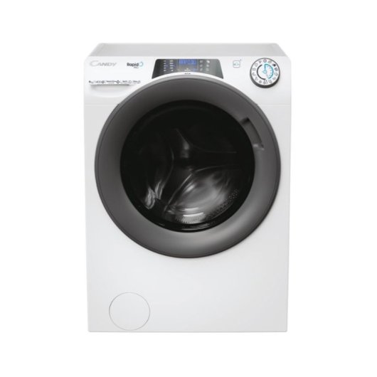 Máquina de Lavar Roupa Candy Rapidó Pro RP496BWMR/1 9kg 1400rpm A Branca