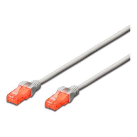 Câble réseau Ewent IM1030 Cat6 U/UTP RJ-45 vers RJ-45 7 m Gris Haute Performance