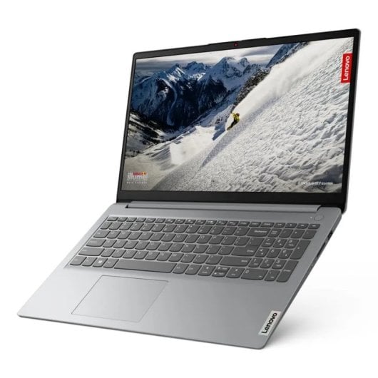 Computer portatile Lenovo IdeaPad 1 da 15,6" con processore Ryzen 7 5700U, 16 GB, SSD da 1 TB, Windows 11, colore grigio nuvola