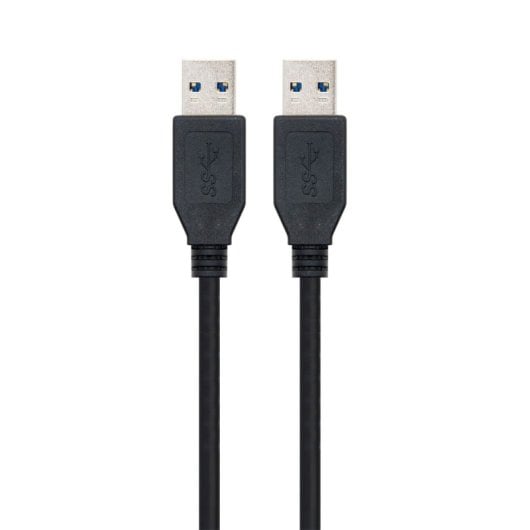 Ewent 3.0 USB-A auf USB-A Kabel 1,8m Schwarz
