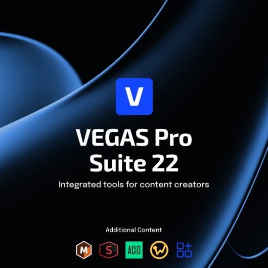 Editor gráfico Magix VEGAS Pro Suite 22 1 licencia AI AV1 AVC HEVC Mocha Windows