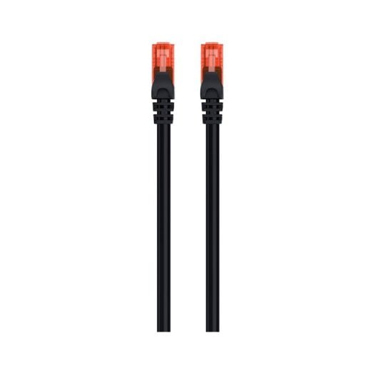Cable de red Ewent IM1020 Cat6 3m U/UTP RJ-45 Negro