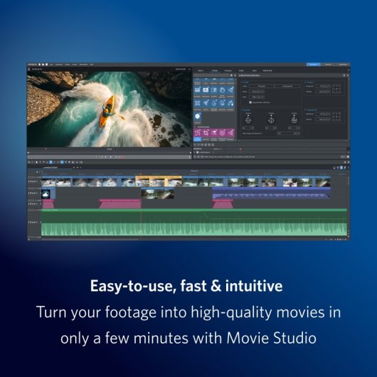 Software Magix Video Deluxe Studio Premium AI 1500 effetti multi-camera Download digitale
