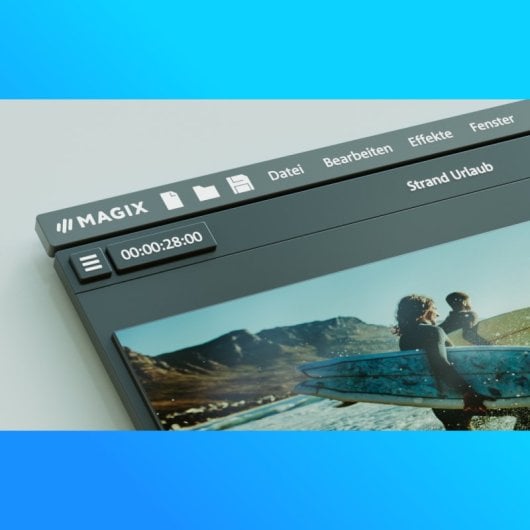 Software Magix Video Deluxe Plus Edición de Vídeo 1.500 Efectos Multicámara Mapas de Viaje