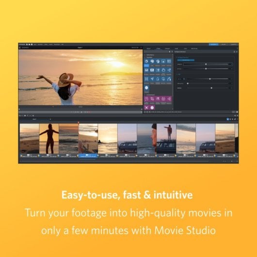 Software MAGIX Video Studio 2025 Código Descarga IA Efectos Multicámara 900+ Recursos