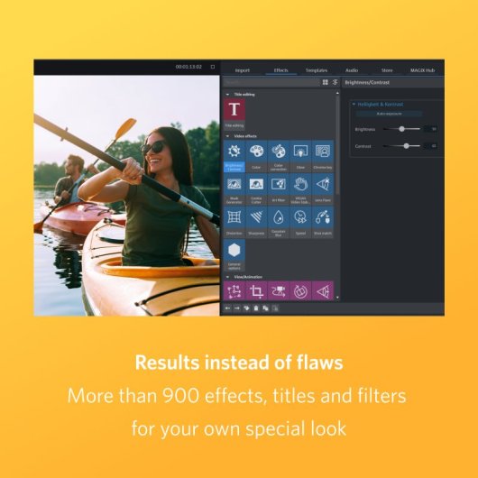 Software MAGIX Video Studio 2025 Código Descarga IA Efectos Multicámara 900+ Recursos