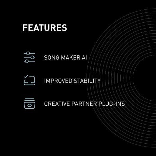 Download del codice di visualizzazione dello spettro AI del software premium Magix Music Maker