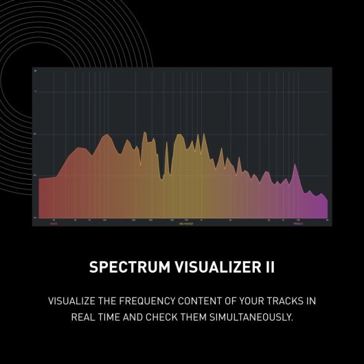 Download del codice di visualizzazione dello spettro AI del software premium Magix Music Maker