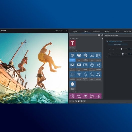 Code de téléchargement du logiciel Magix Video Deluxe Premium Plus de 1 500 effets Moteur INFUSION proDAD VitaScene