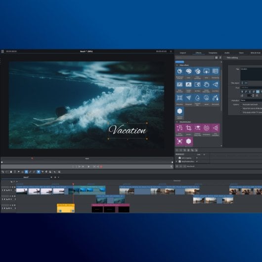 Code de téléchargement du logiciel Magix Video Deluxe Premium Plus de 1 500 effets Moteur INFUSION proDAD VitaScene