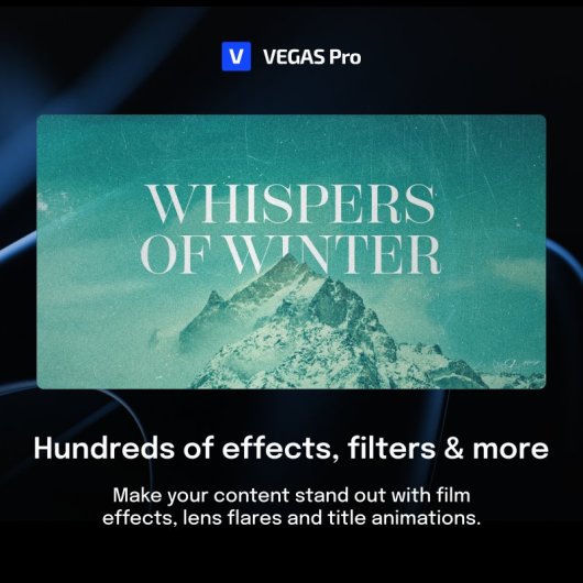 Software Magix VEGAS Pro Edición de Vídeo AI Descarga Digital Licencia