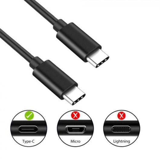 Cable USB-C Ewent EC1035 1m USB 2.0 cobre completo negro transferencia y carga
