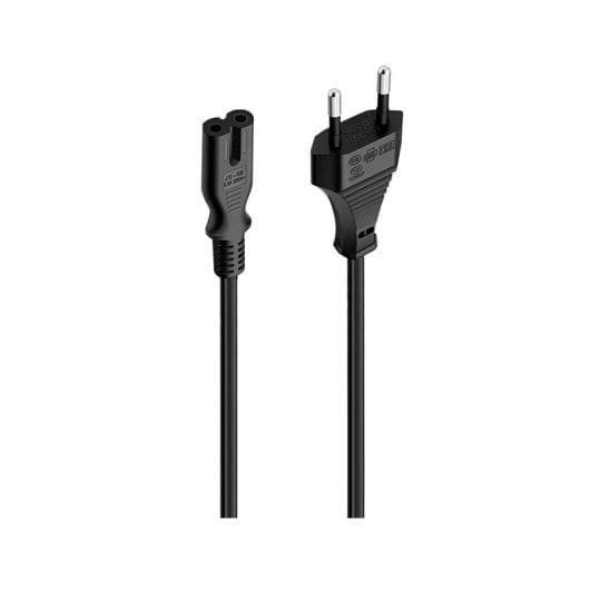 Cable de alimentación Ewent EC1906 1.8m Enchufe tipo C a C7 Alta calidad